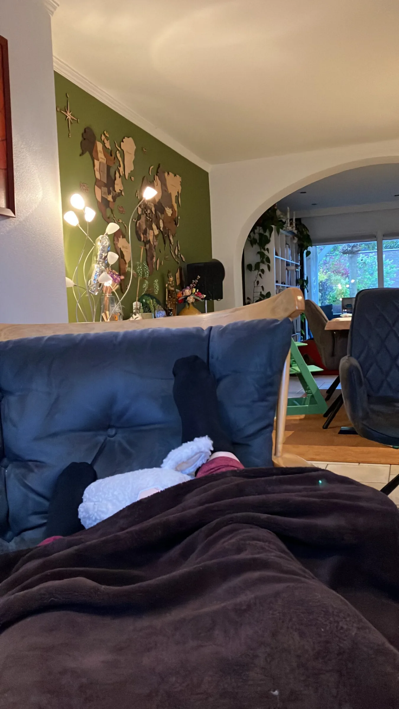 Pootje omhoog