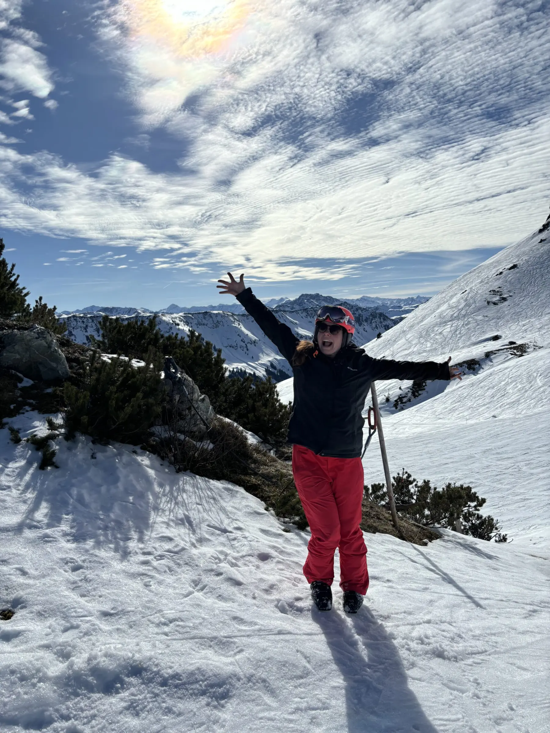 Zon, sneeuw, ski's, lekker eten en goed gezelschap