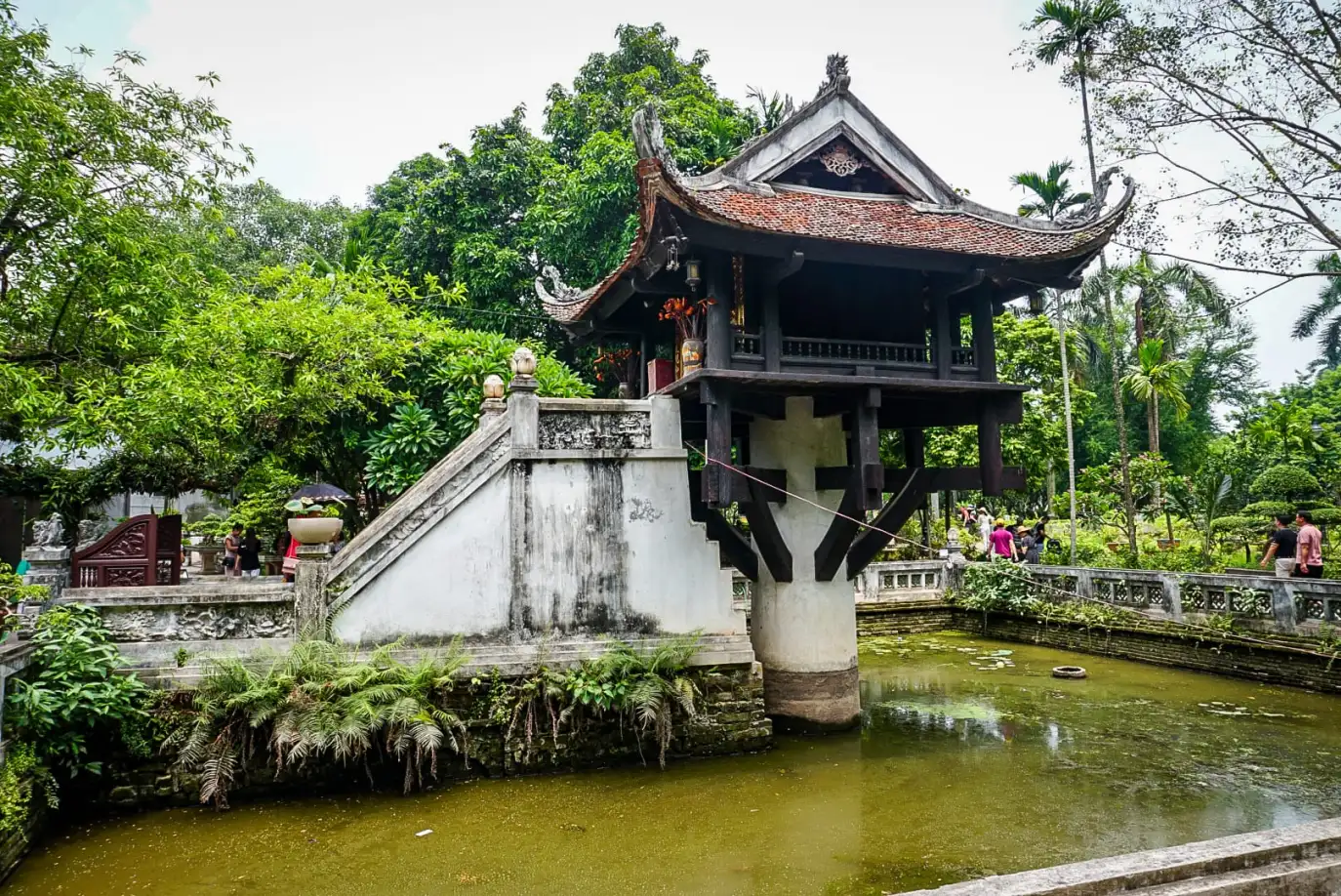 De eenzuilige pagode